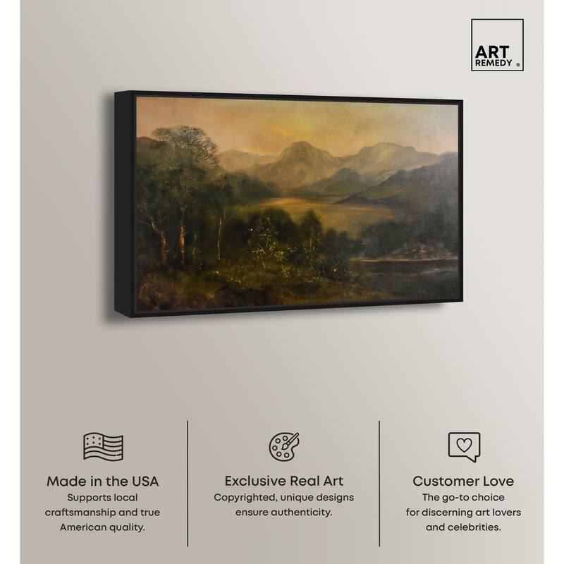 Highland Hues Canvas by Art Remedy