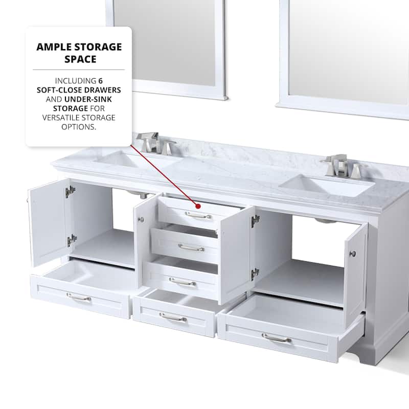 Dukes Bath Vanity No Top and Mirror