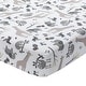 preview thumbnail 5 of 5, Lambs & Ivy Baby Jungle Animals 4-Piece Gray/White/Taupe Crib Bedding Set