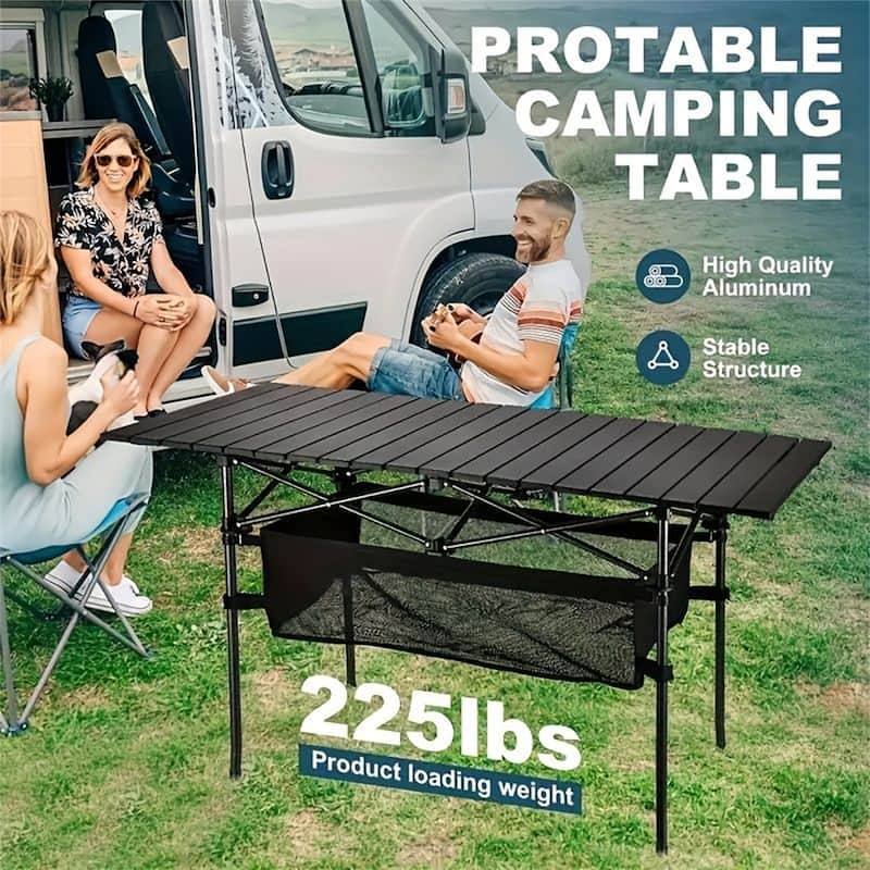 Lightweight Aluminum Folding Camping Table