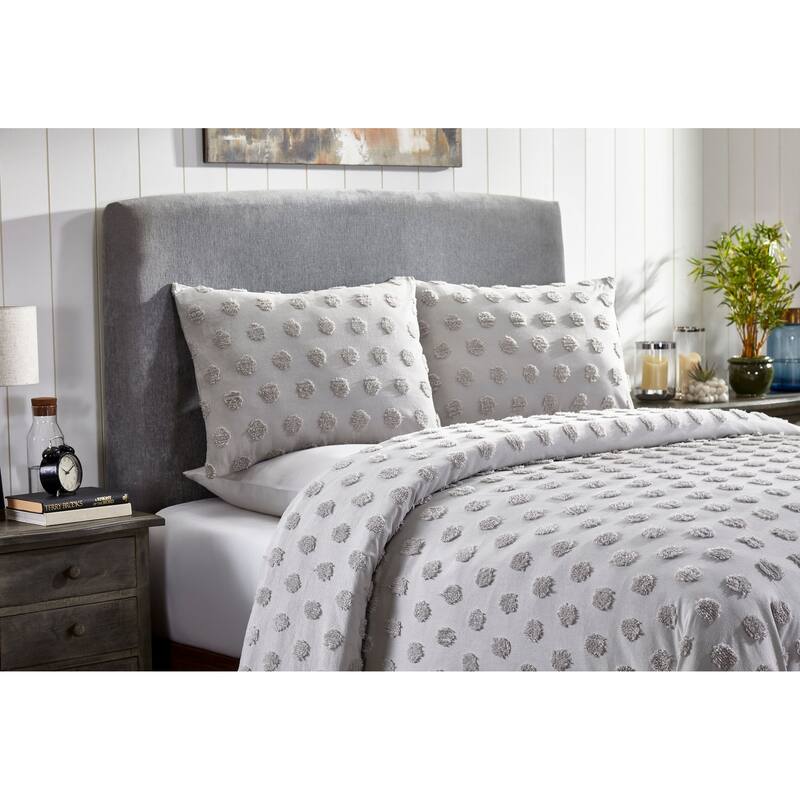 Fabstyles Venice Chenille 3 Piece Comforter Set