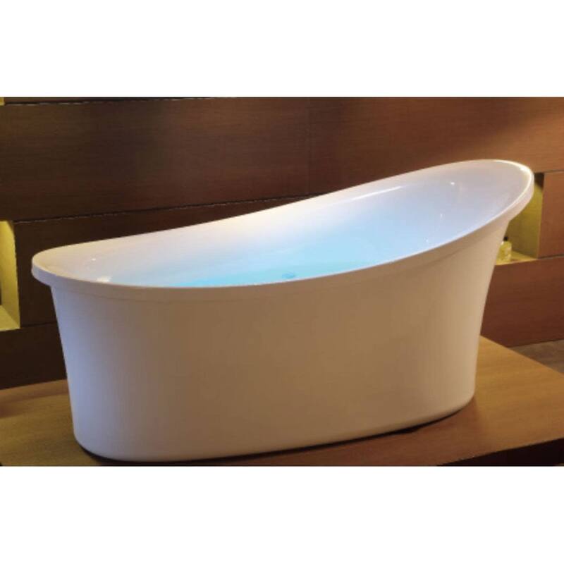 Eago 70-7/8" Air Bathtub for Free Standing Installation