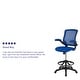 preview thumbnail 20 of 51, Mid-back Mesh Ergonomic Flip-up Arms Drafting Chair