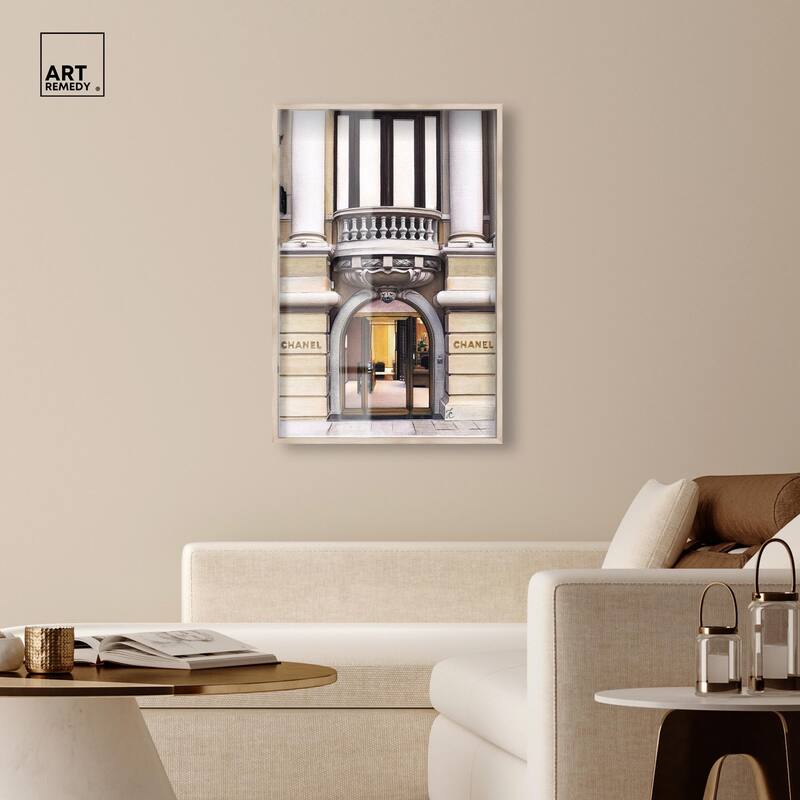 Expensive Store in Paris Shadowbox by Art Remedy