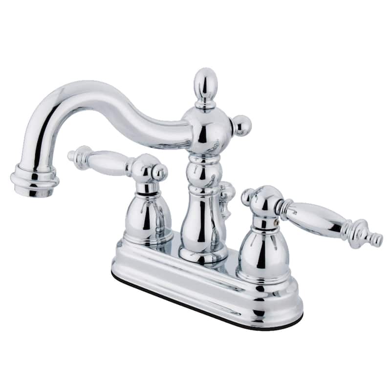 Kingston Brass Heritage 4 in. Centerset Bathroom Faucet