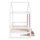 preview thumbnail 11 of 22, Kids Twin Playhouse Bed with 2 Storage Drawers, Wooden Bed Frame with Window Decoration for Girls & Boys, No Box Spring Needed