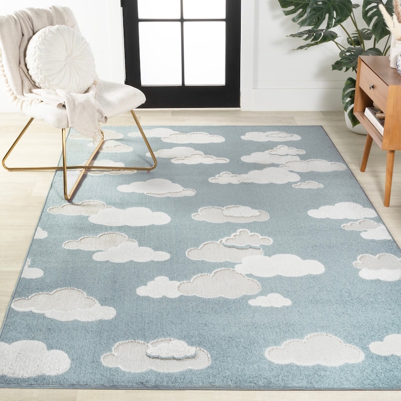 JONATHAN Y Haze Youth Cloud Scandi Area Rug