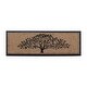 preview thumbnail 1 of 21, A1HC First Impression Hand-Crafted Rubber Coir Life of Tree Double Door Mat