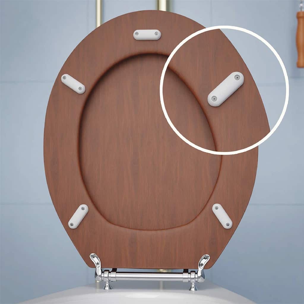 Toilet Seat Bumpers 7 Rubber Replacement White Silicone Safety Bumper Caps Tips Shock Absorbing Seat Renovators Supply