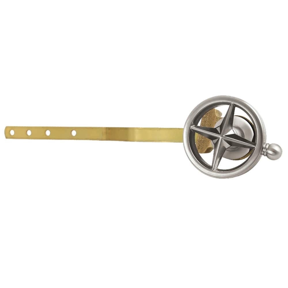 Kinston Brass Front Mount Toilet Tank Lever with Knurled Handle