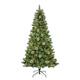 Puleo International 7.5 ft. Pre-Lit Western Pine Artificial Christmas ...
