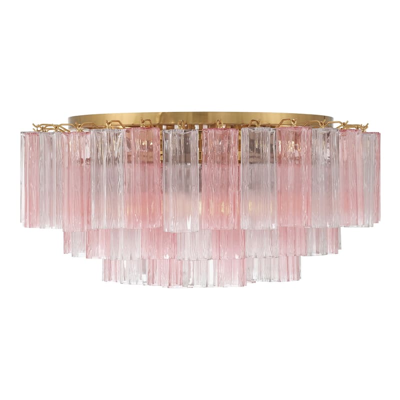 Crystorama Lighting Group ADD-331-SP Addis 16 Light 32" Wide Flush