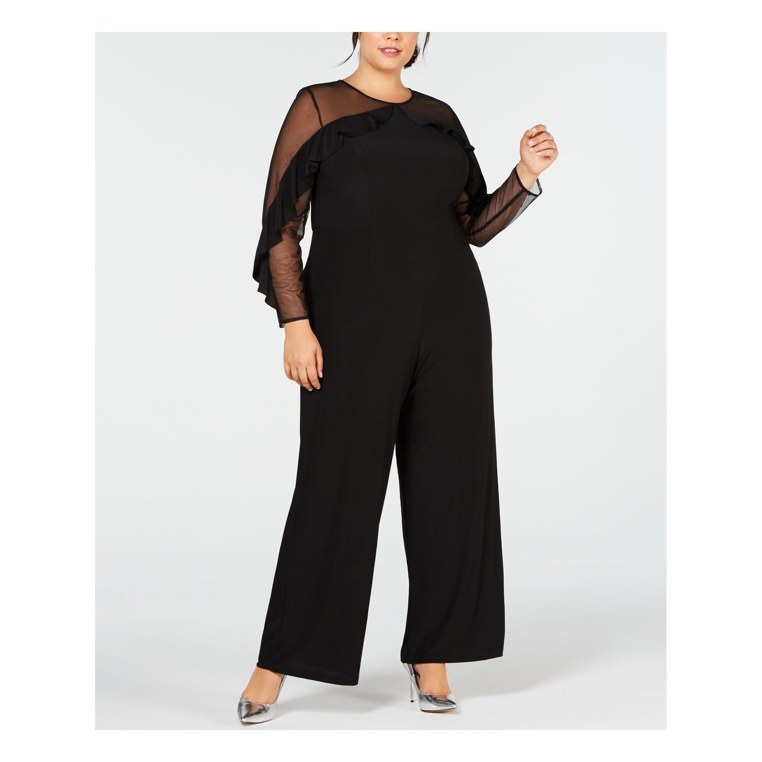 women's long sleeve evening jumpsuits