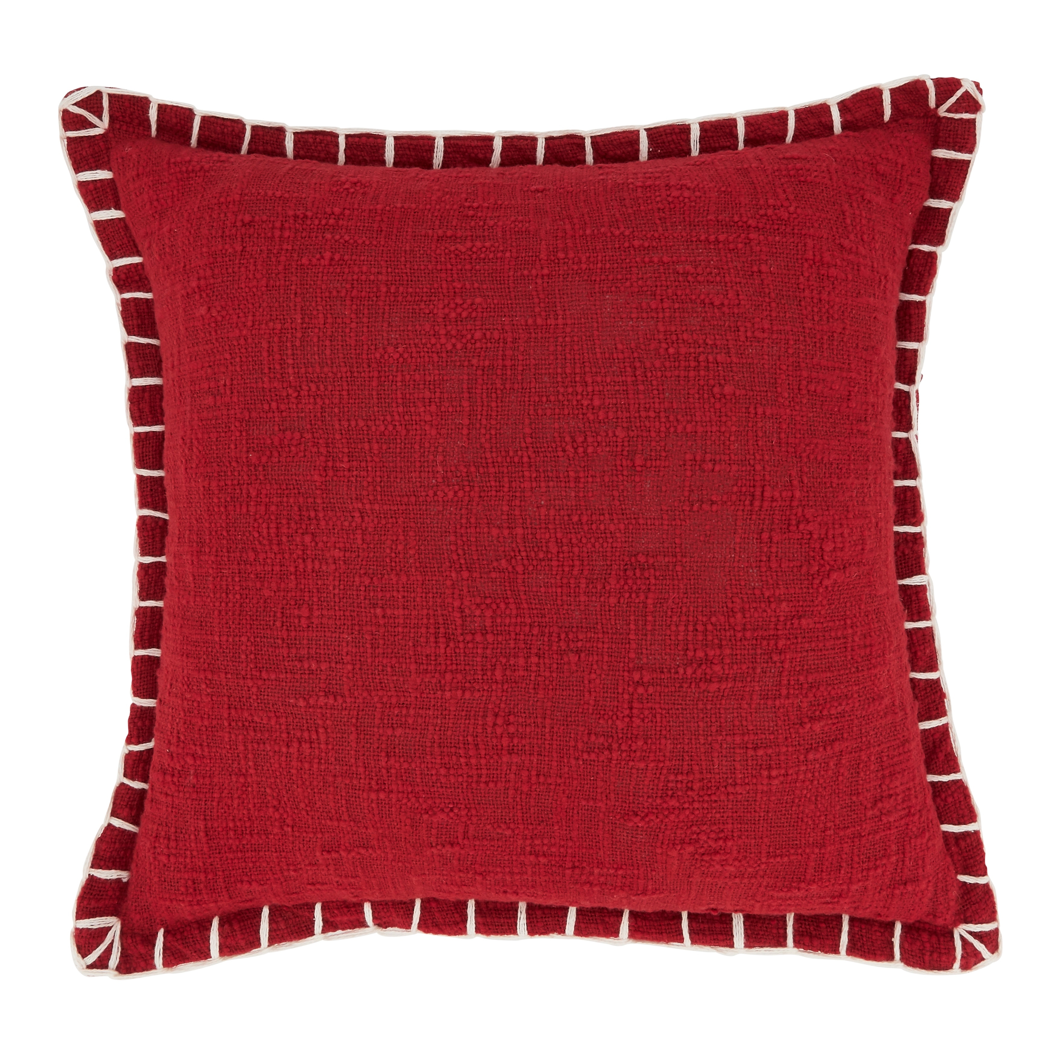 Handcrafted Comfort Chunky Whip Stitch Throw Pillow