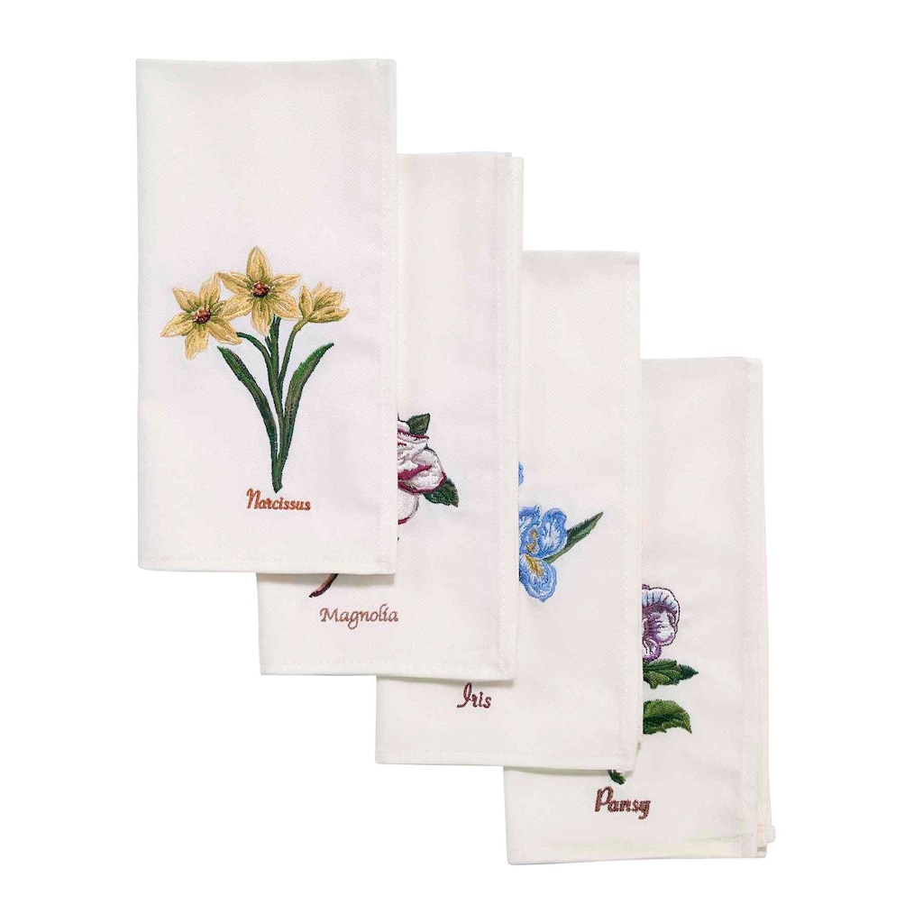 Portmeirion Botanic Garden Set of 4 Napkins