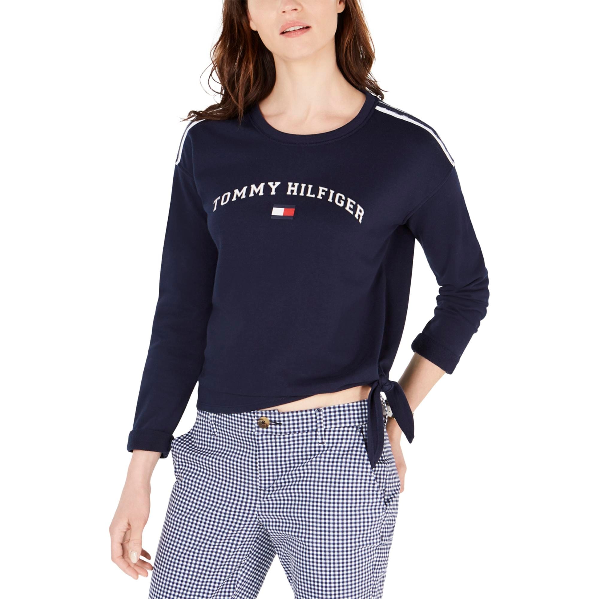 navy tommy sweatshirt