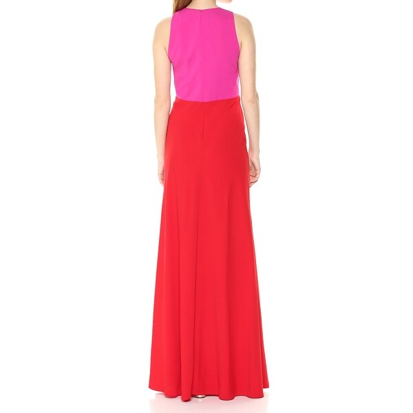jill jill stuart red colorblock sheath