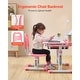 preview thumbnail 39 of 40, UIMOSO Kids Study Chair and Desk Set, Study Desk and Chair for Kids, Adjustable Height Kids Study Desk with Chair