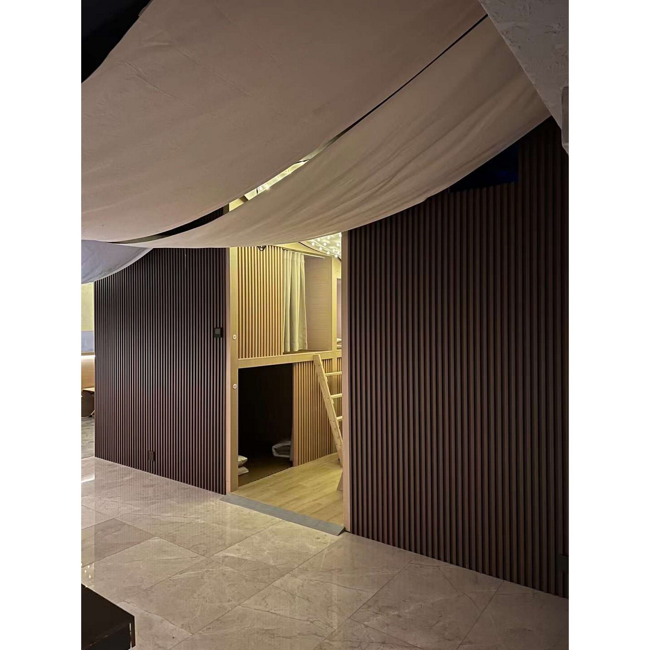93 in. x 6 in x 0.8 in. Solid Wood Wall Siding Board - 3pc+1pc EndTrim ...