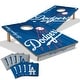 preview thumbnail 1 of 5, Los Angeles Dodgers MLB Tailgate Cornhole Board Set Include Carrying Case