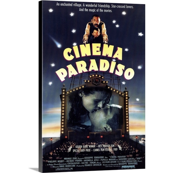 "Cinema Paradiso (1988)" Canvas Wall Art. Opens flyout.