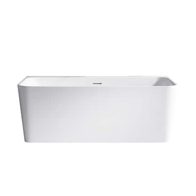 Miseno 253059-BAT Dashiel 59" Free Standing Acrylic Soaking Tub with