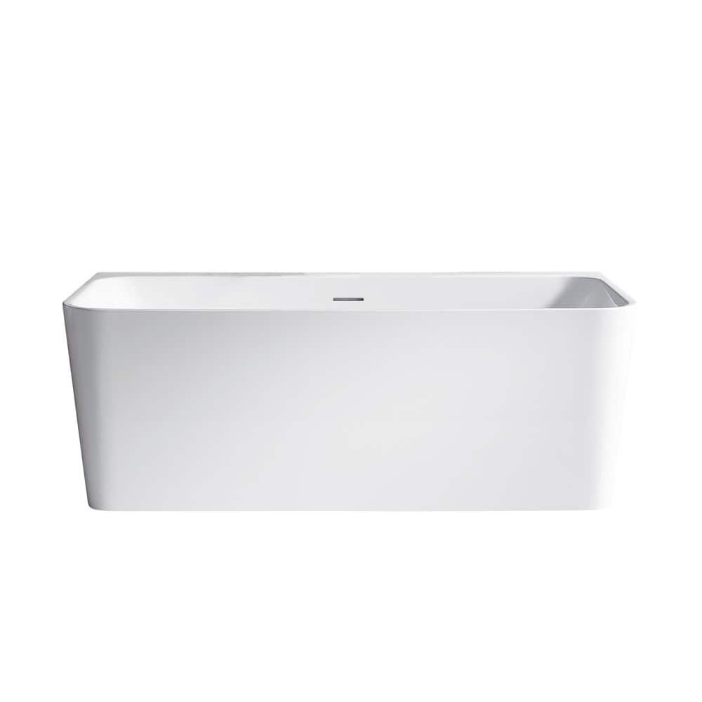 Miseno 253059-BAT Dashiel 59" Free Standing Acrylic Soaking Tub with