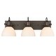 preview thumbnail 6 of 15, Hines 3 Light Bath Vanity