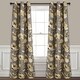 preview thumbnail 2 of 13, Silver Orchid Lane Blackout Window Curtain Panel Pair
