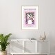 preview thumbnail 11 of 9, Periwinkle Flowers by Incado Wood Framed Wall Art Print - Svelte Natural