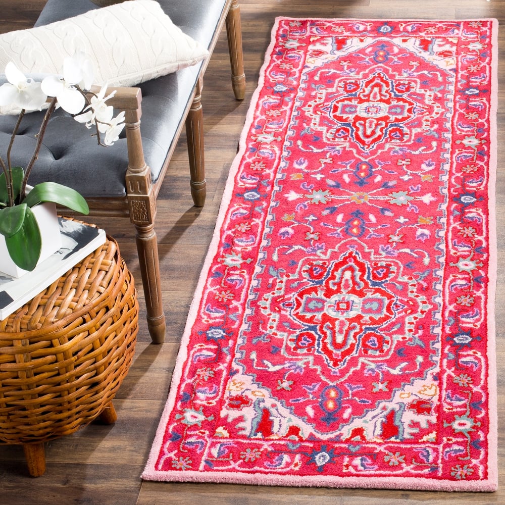 SAFAVIEH Handmade Bellagio Antine Modern Oriental Wool Rug