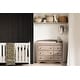 preview thumbnail 3 of 14, South Shore Angel Changing Table 6-drawers, Weathered Oak - N/A