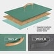 preview thumbnail 69 of 86, Contemporary 5-drawer Chest Vertical Storage Tower- Fabric Dresser