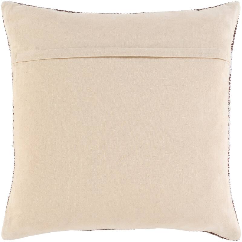 Livabliss Aldys Hand Woven Cozy Heathered Throw Pillow
