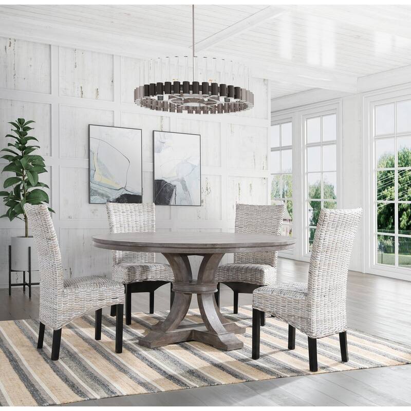 Elodie Natural Blue Multi Handwoven Area Rug by Kosas Home