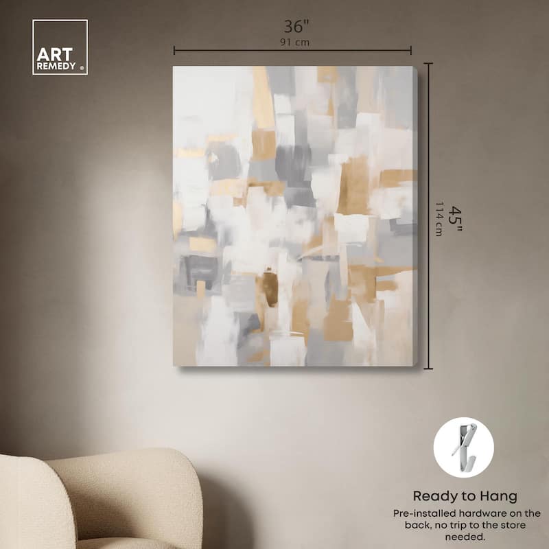 Dissolving Brilliance II Canvas by Art Remedy, Gallery Wrapped