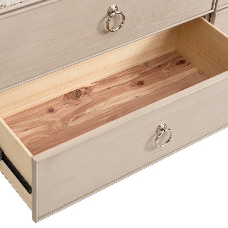 Furniture of America Fable Modern 3-Piece Solid Wood Panel Bedroom Set