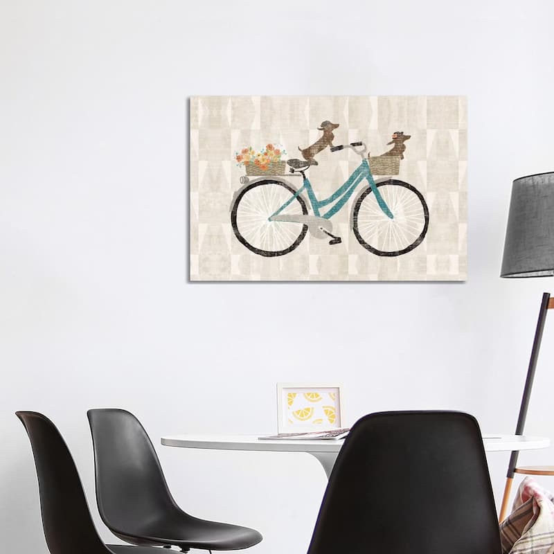 iCanvas "Doxie Ride I" by Sue Schlabach Canvas Print - 26x40x1.5