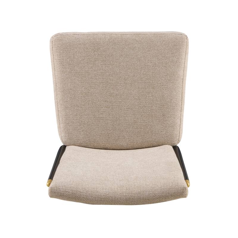 Christopher Knight Home - LuxeCraft Modern Upholstered Metal Base Counter Stool with Solid Back Design (Set of 2)