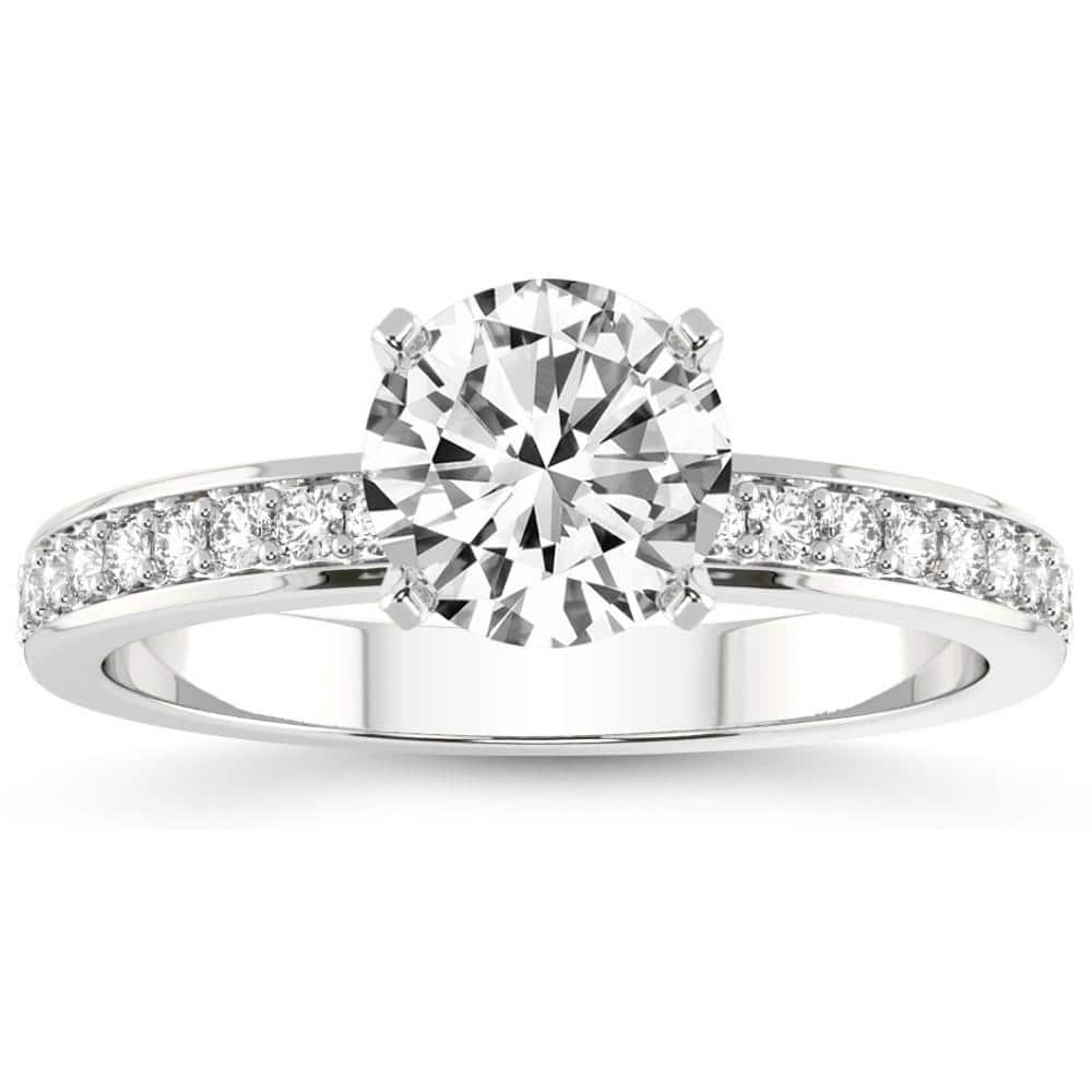 Bliss Diamond 2 1/4Ct Lab Grown Diamond Engagement Ring in White, Yellow, or Rose Gold