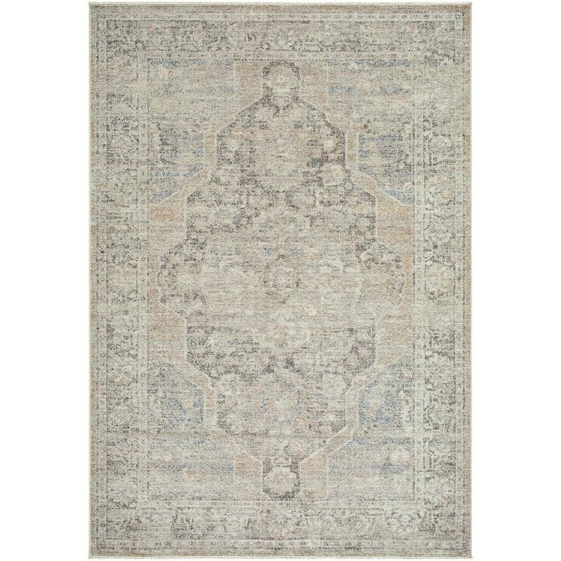 Galey Alix x Livabliss Maria Elena IV Vintage Medallion Area Rug