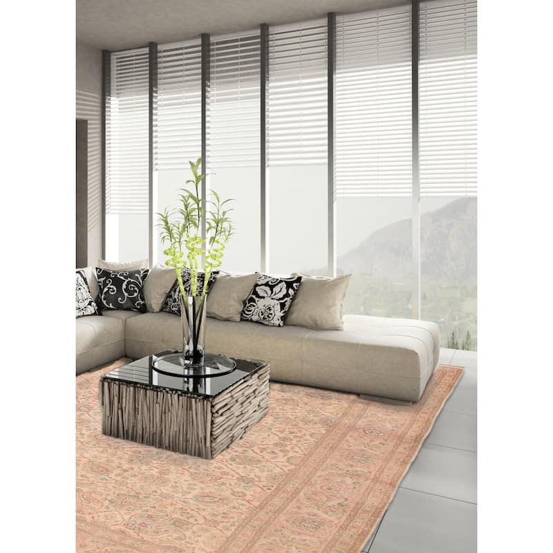 ECARPETGALLERY Hand-knotted Pako Persian 18 Of 20 Ivory Wool Rug - 9'0 x 12'0