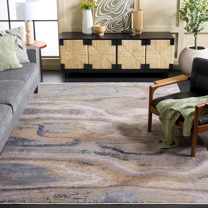 SAFAVIEH Signature Krystsina Modern Abstract Rug