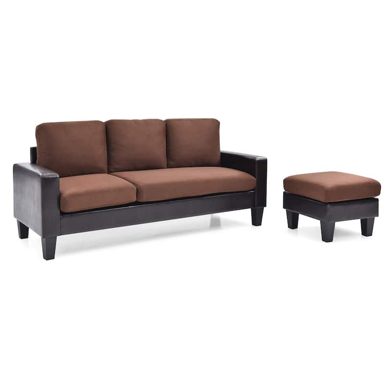 Jenna Small Sofa with Chaise Lounge