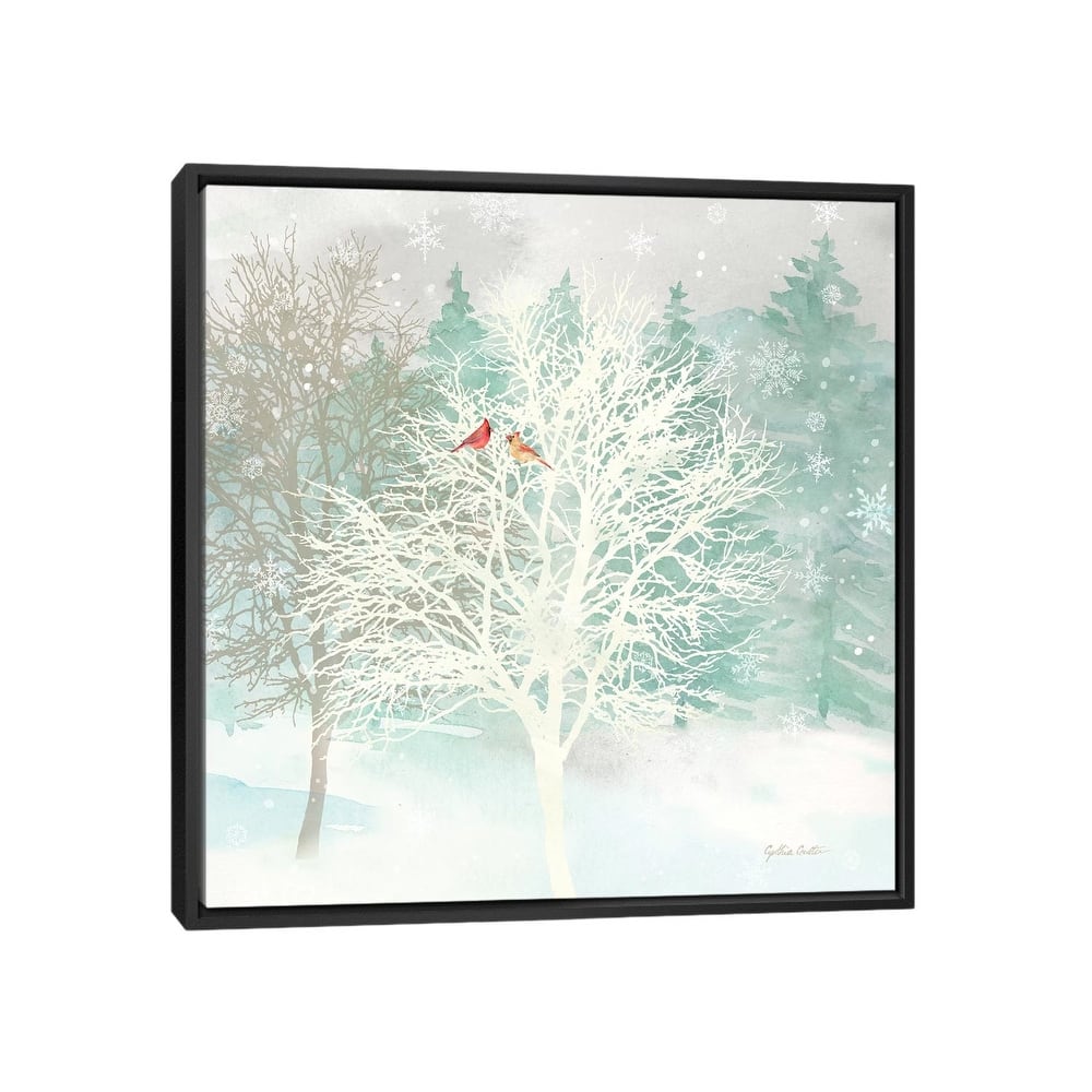 iCanvas "Winter Wonder I " by Cynthia Coulter Framed Canvas Print