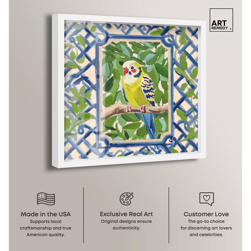 Garden Gate I Shadowbox by Art Remedy
