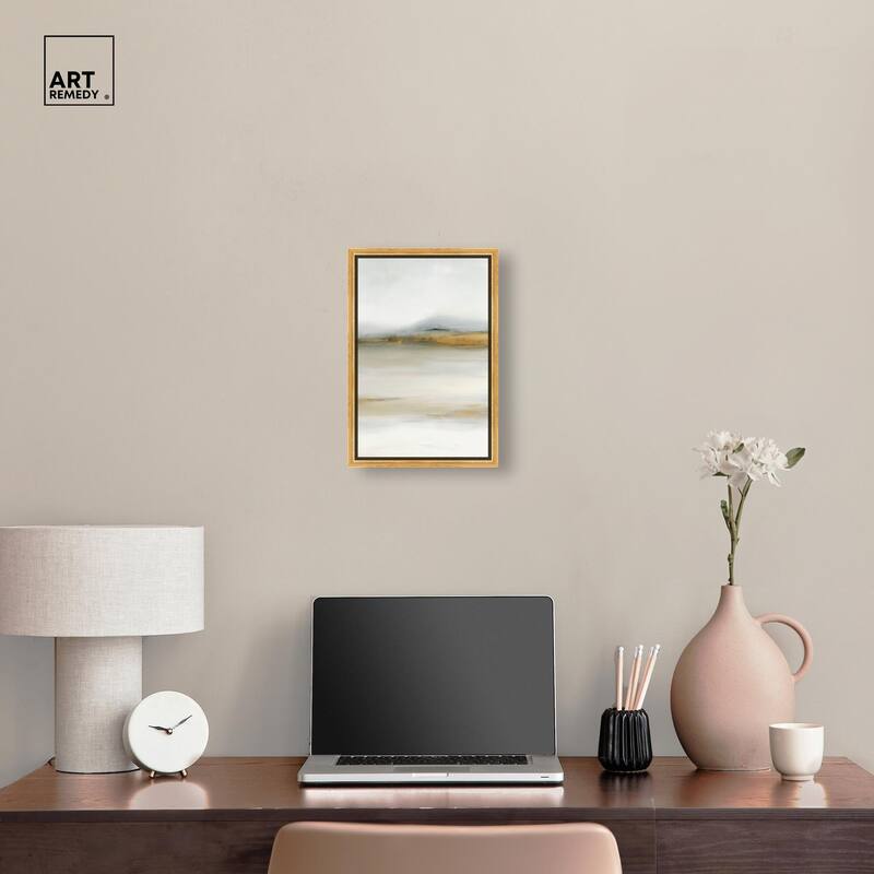 Misty Expanse II Canvas by Art Remedy