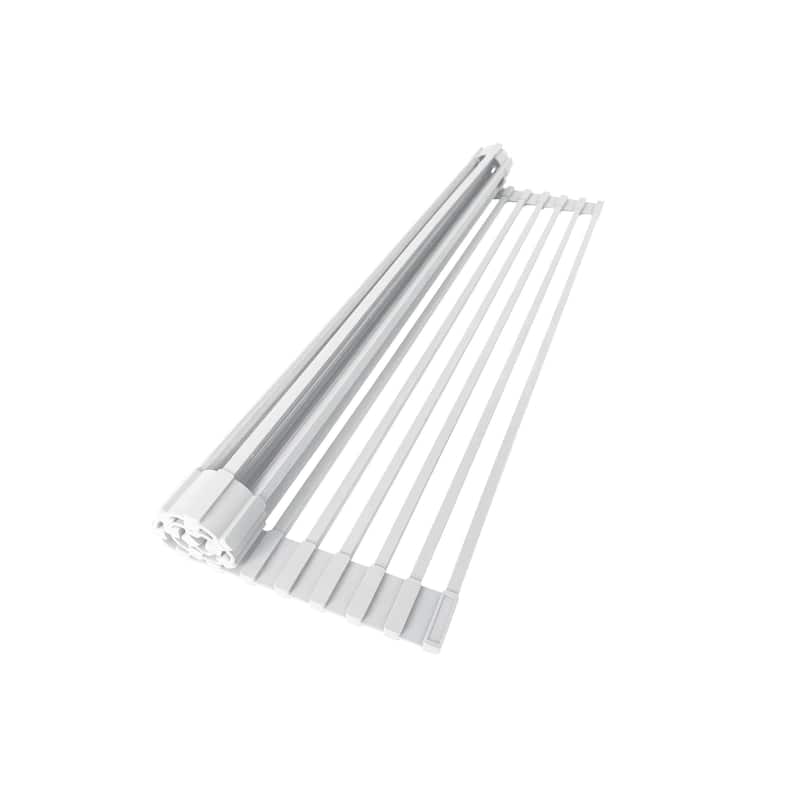 STYLISH Multipurpose Over Sink Roll-Up Dish Drying Rack