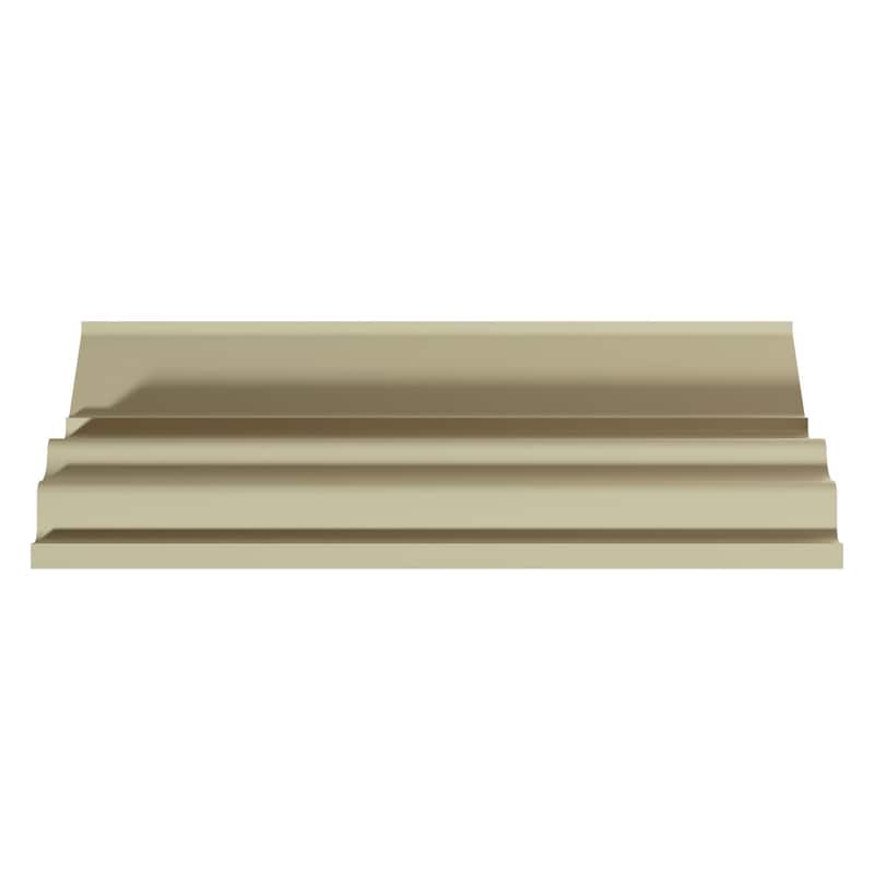 14 1/2"H x 16 3/8"P x 21 7/8"F x 96"L Jenna Crown Moulding - 1-Pack