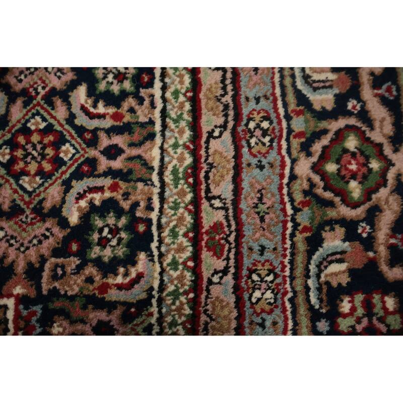 Hand Knotted Oriental 100% Wool Carpet Traditional Medallion Red Bidjar Area Rug - 11' 5'' X 8' 4''